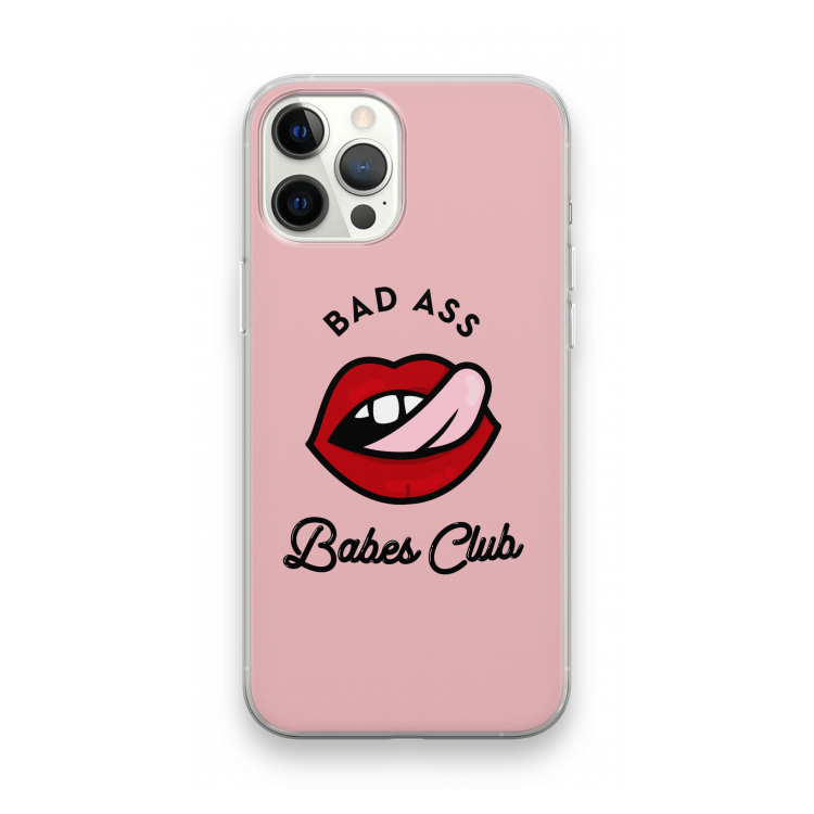 Badass Babes Club: iPhone 12 Pro Max Transparant Hoesje