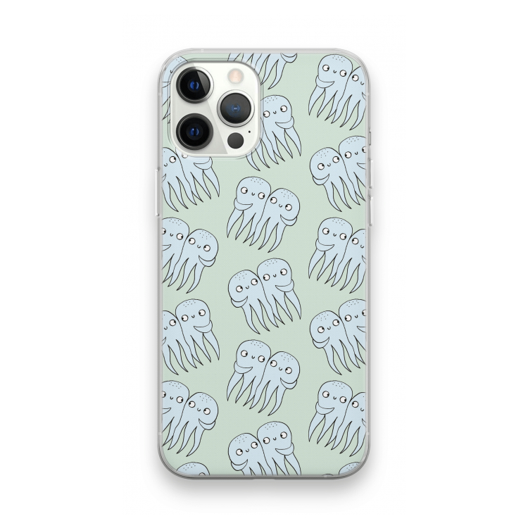 Octopussen: iPhone 12 Pro Max Transparant Hoesje