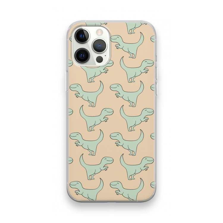 Dinos: iPhone 12 Pro Max Transparant Hoesje
