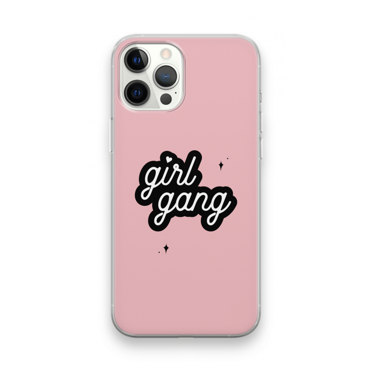 Girl Gang: iPhone 12 Pro Max Transparant Hoesje