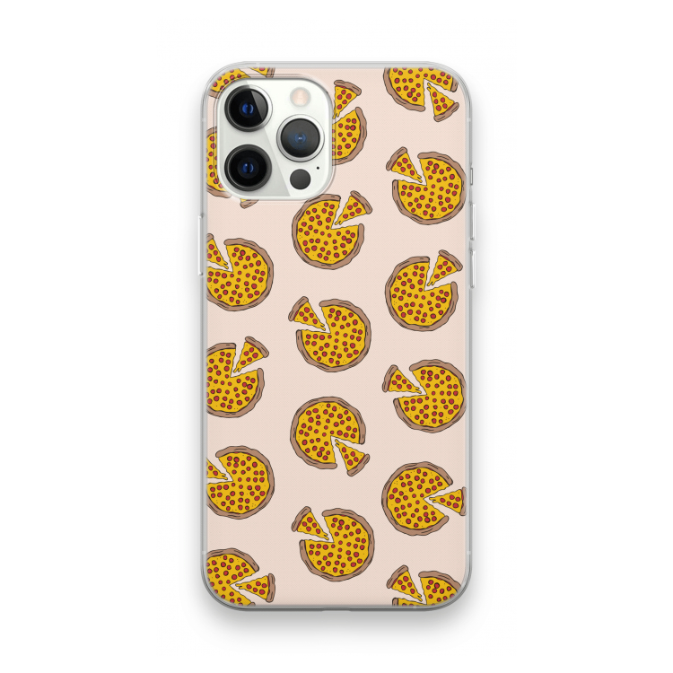 You Had Me At Pizza: iPhone 12 Pro Max Transparant Hoesje