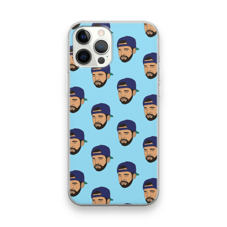 Drake Away: iPhone 12 Pro Max Transparant Hoesje