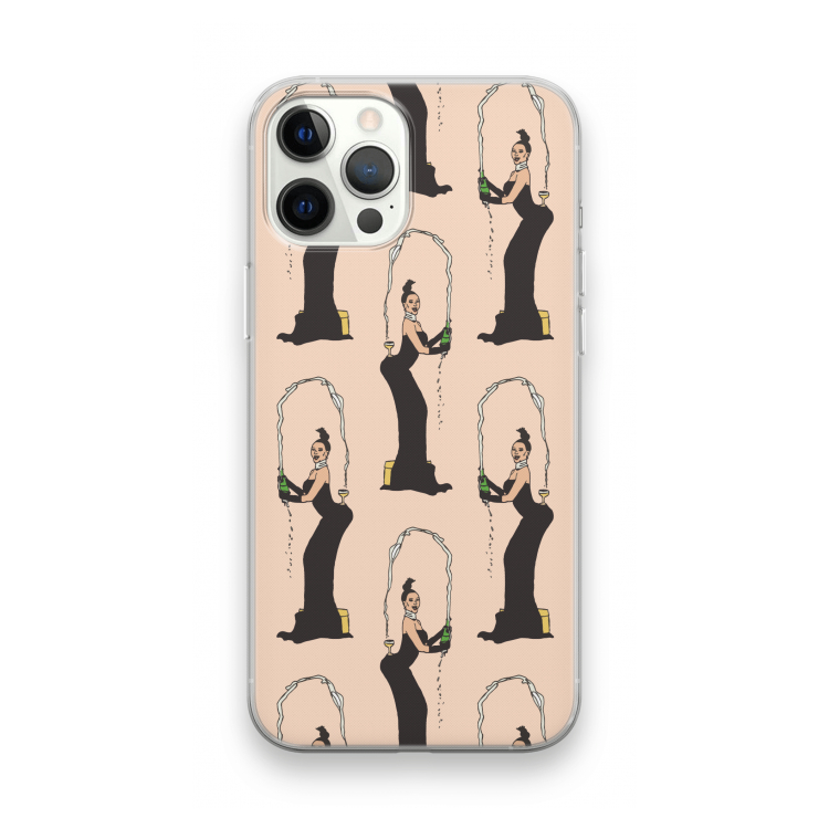 Pop Some Kim: iPhone 12 Pro Max Transparant Hoesje