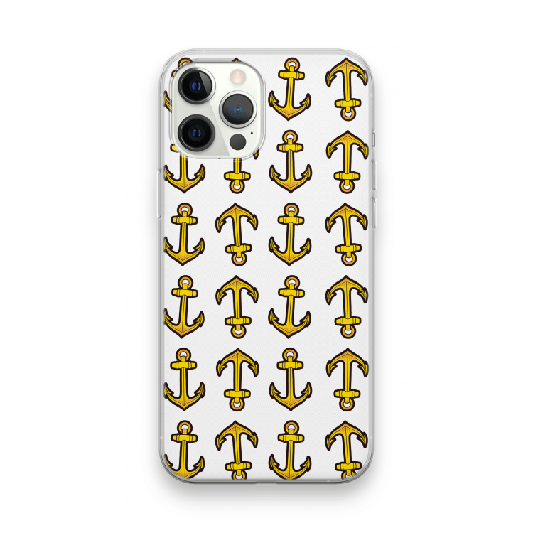 Musketon Anchor: iPhone 12 Pro Max Transparant Hoesje