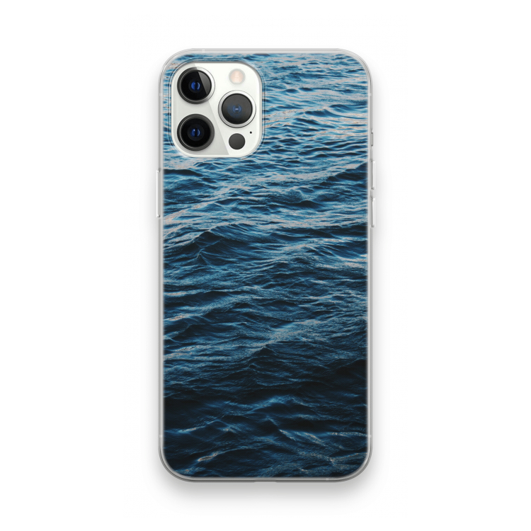 Oceaan: iPhone 12 Pro Max Transparant Hoesje