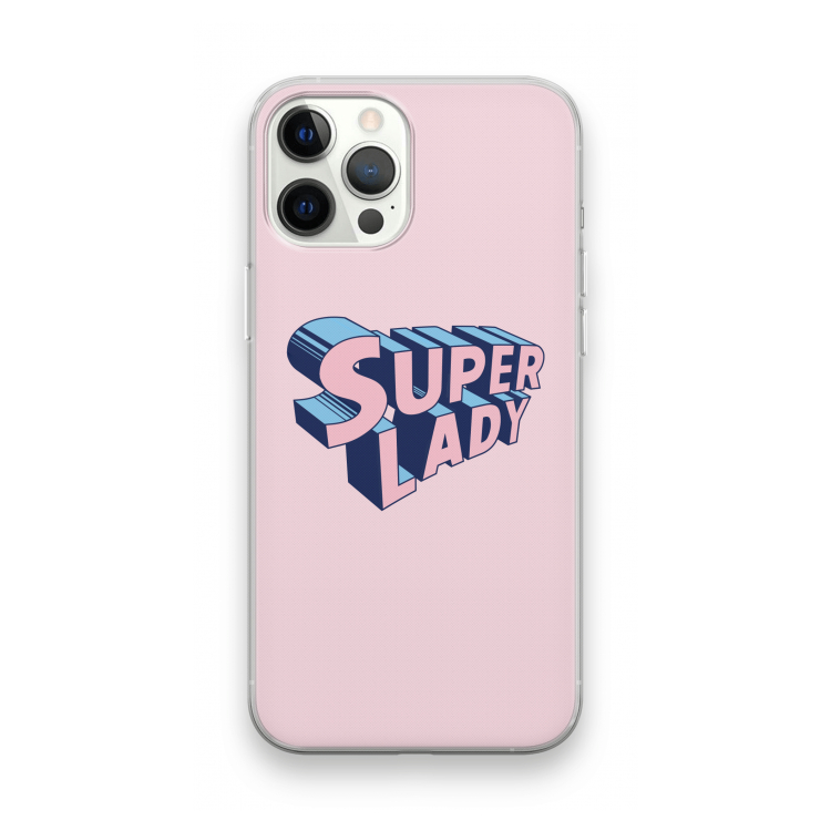 Superlady: iPhone 12 Pro Max Transparant Hoesje