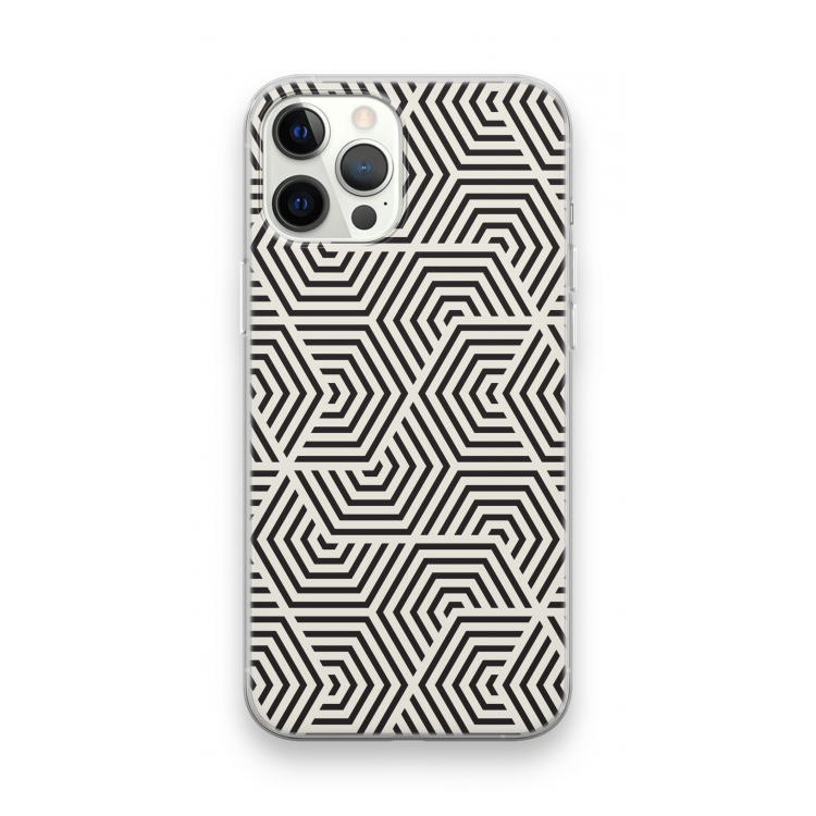 Magic pattern: iPhone 12 Pro Max Transparant Hoesje