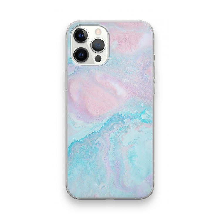 Fantasie pastel: iPhone 12 Pro Max Transparant Hoesje