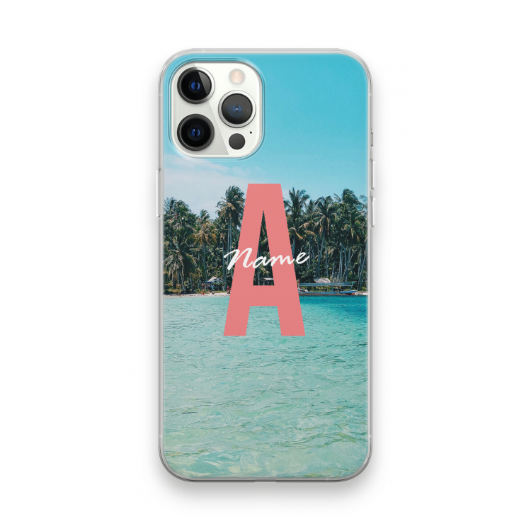 Pacific Dream: iPhone 12 Pro Max Transparant Hoesje