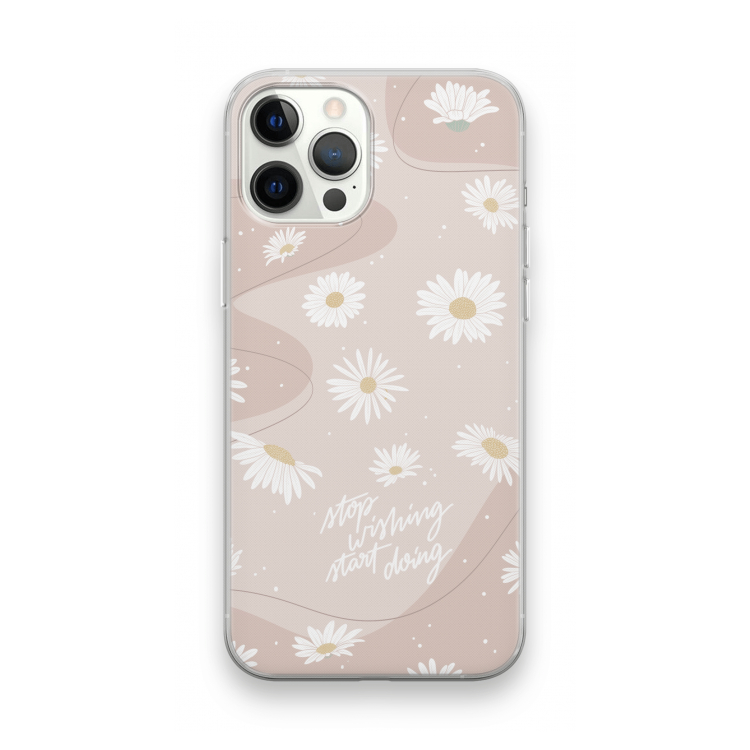 Daydreaming becomes reality: iPhone 12 Pro Max Transparant Hoesje