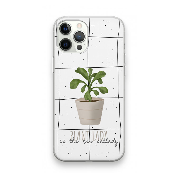 Kamerplant op vensterruit: iPhone 12 Pro Max Transparant Hoesje