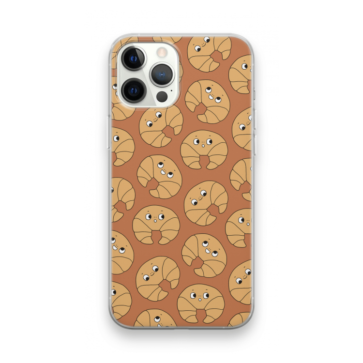 Croissant: iPhone 12 Pro Max Transparant Hoesje
