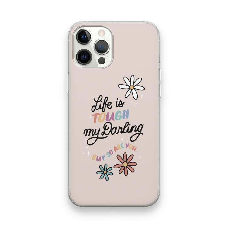 Tough Life: iPhone 12 Pro Max Transparant Hoesje