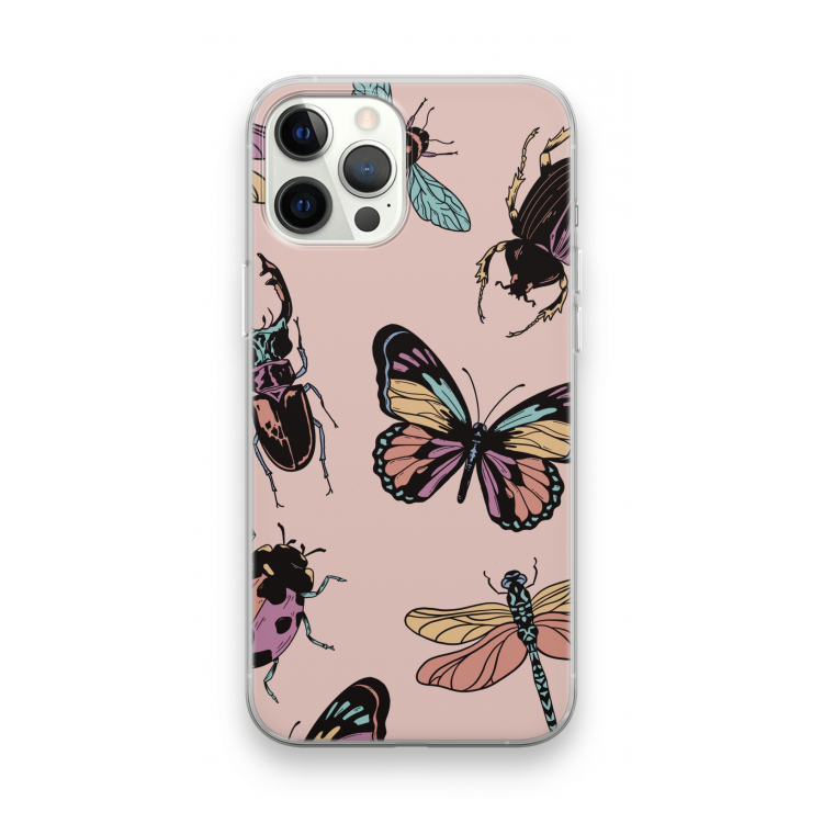 Tiny Bugs: iPhone 12 Pro Max Transparant Hoesje