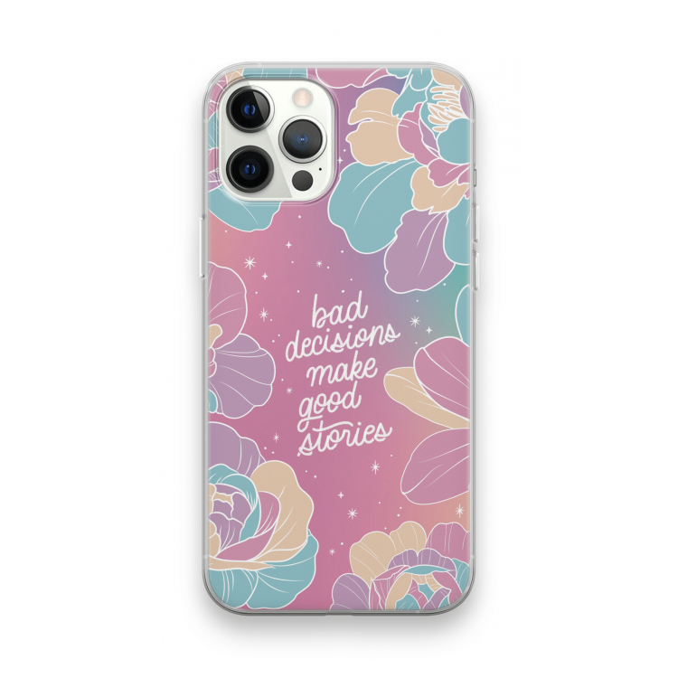 Good stories: iPhone 12 Pro Max Transparant Hoesje