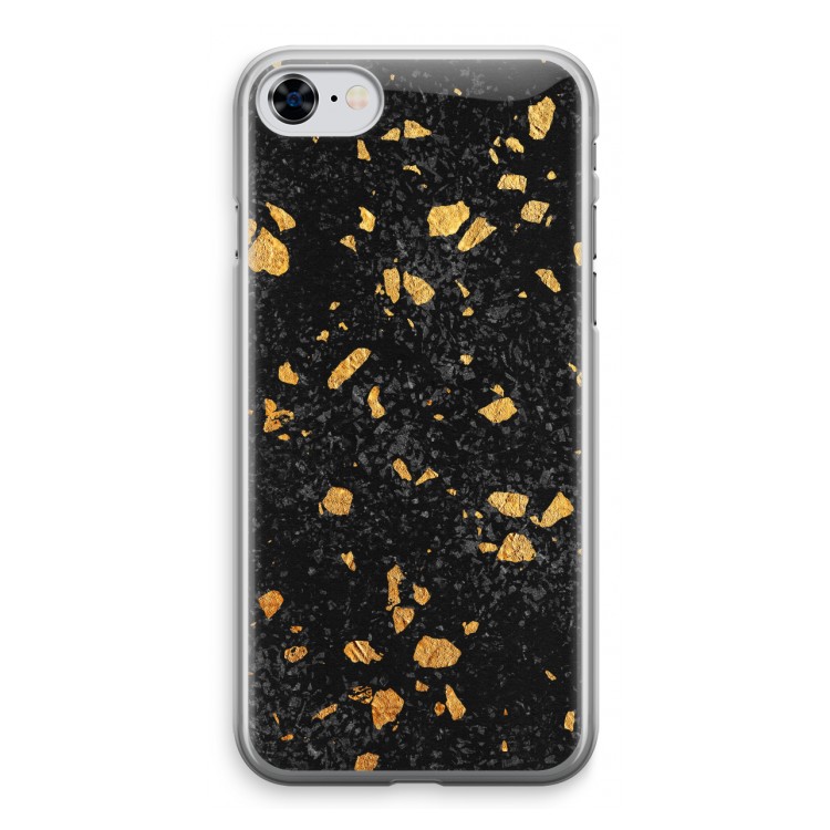 Terrazzo N°7: iPhone 8 Transparant Hoesje