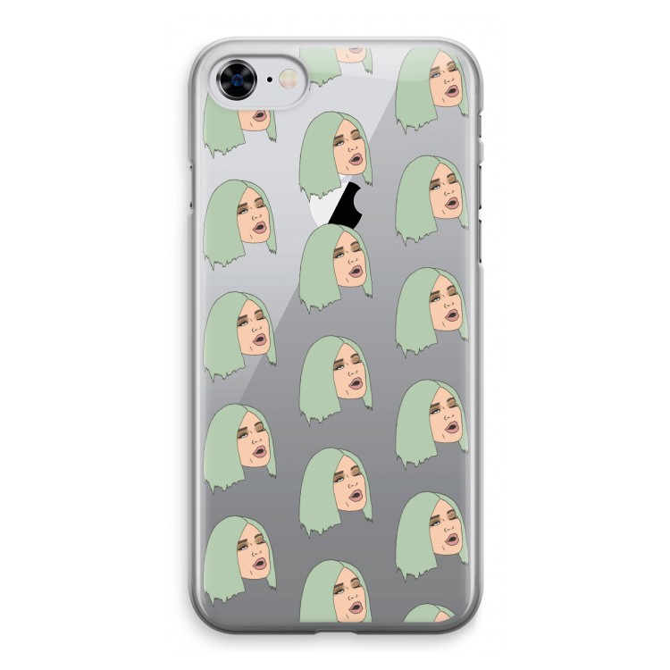 King Kylie: iPhone 8 Transparant Hoesje