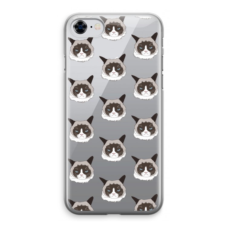 It's a Purrr Case: iPhone 8 Transparant Hoesje