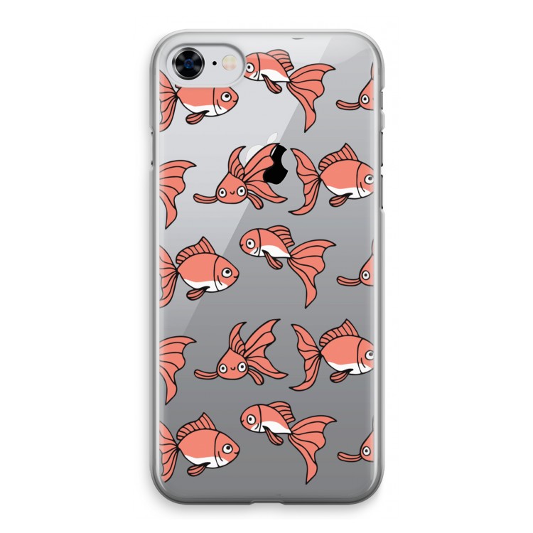 Blub: iPhone 8 Transparant Hoesje