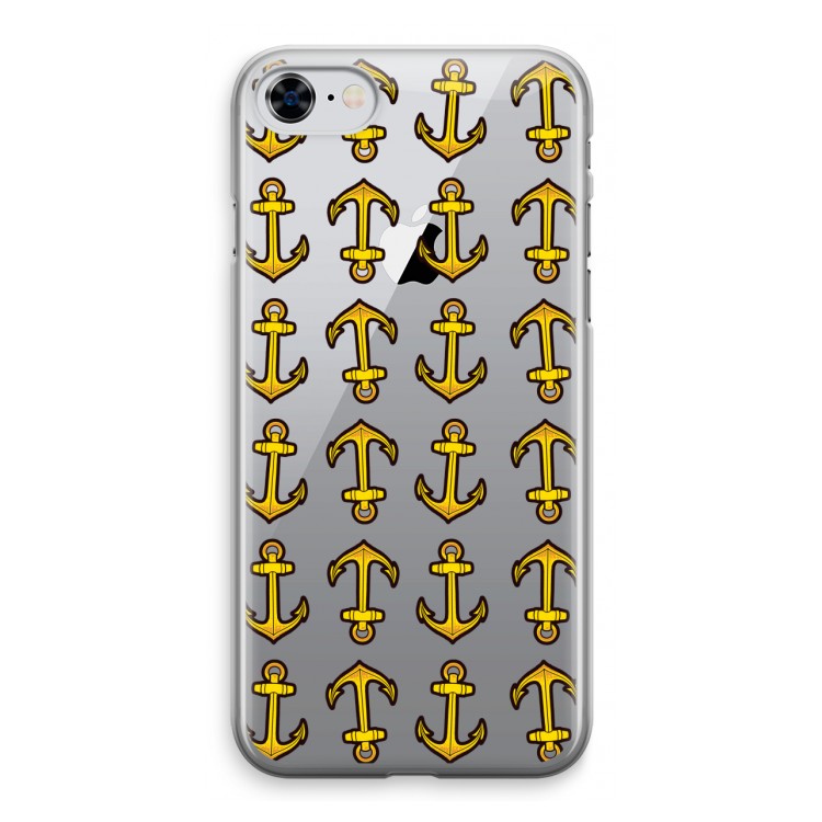 Musketon Anchor: iPhone 8 Transparant Hoesje