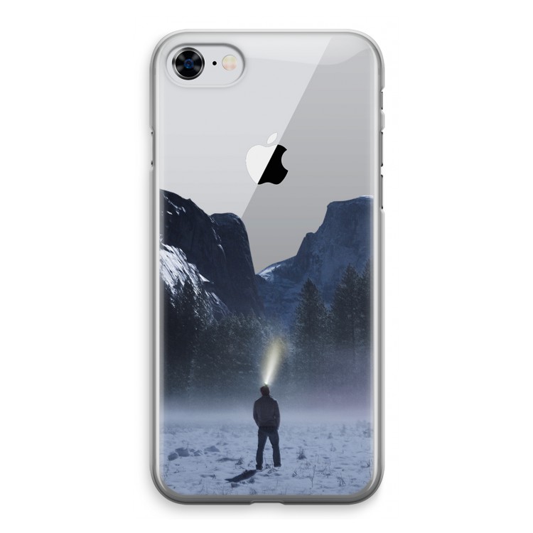 Wanderlust: iPhone 8 Transparant Hoesje