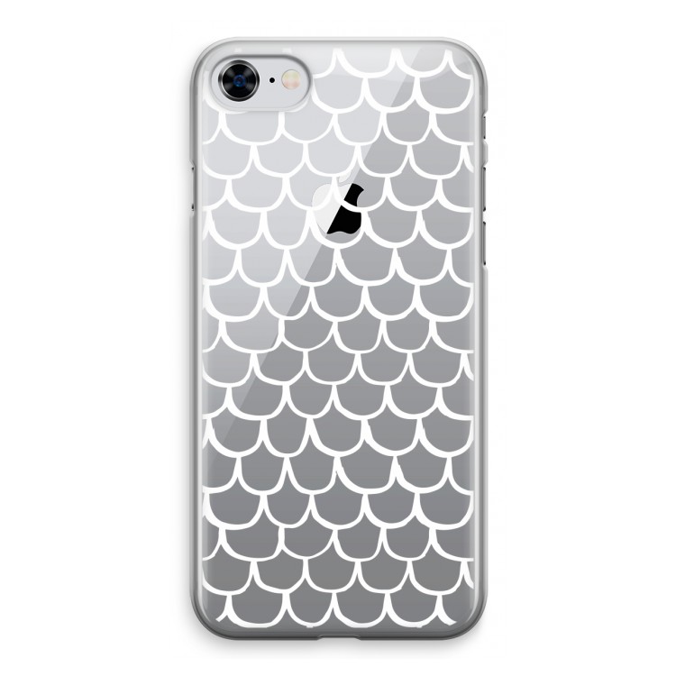Dakpannetjes: iPhone 8 Transparant Hoesje