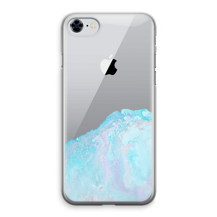 Fantasie pastel: iPhone 8 Transparant Hoesje
