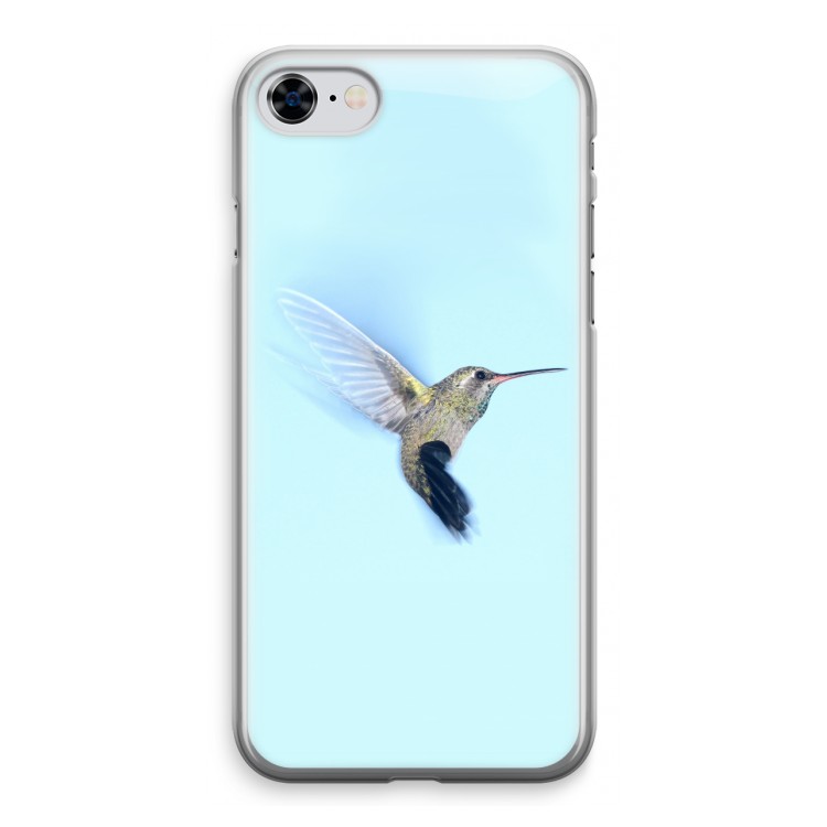 Kolibri: iPhone 8 Transparant Hoesje