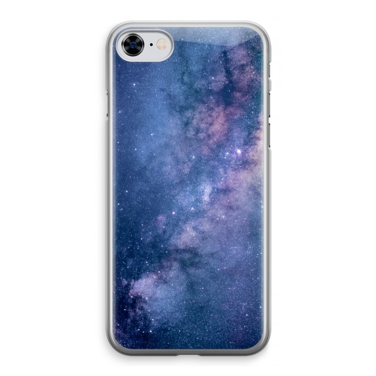 Nebula: iPhone 8 Transparant Hoesje