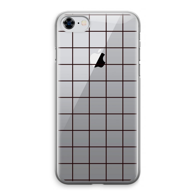 Rooster: iPhone 8 Transparant Hoesje