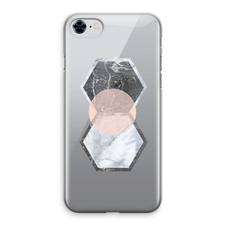 Creatieve toets: iPhone 8 Transparant Hoesje