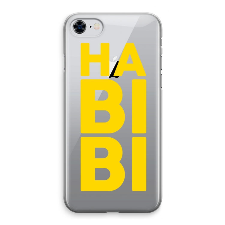 Habibi Majorelle : iPhone 8 Transparant Hoesje