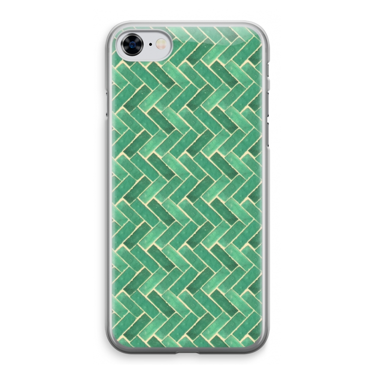 Moroccan tiles 2: iPhone 8 Transparant Hoesje