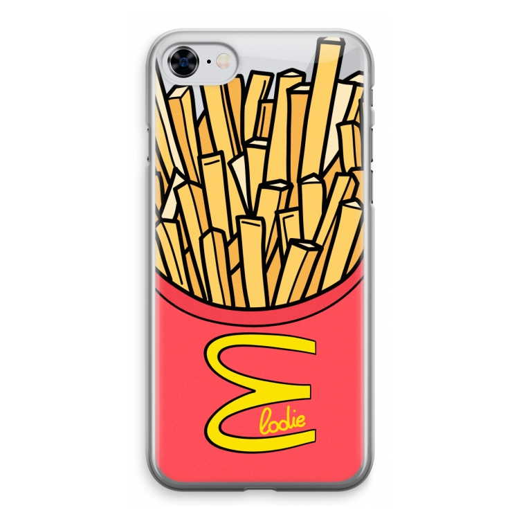 McElodie: iPhone 8 Transparant Hoesje