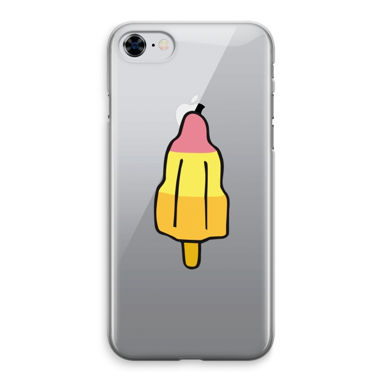 Raketijsje: iPhone 8 Transparant Hoesje