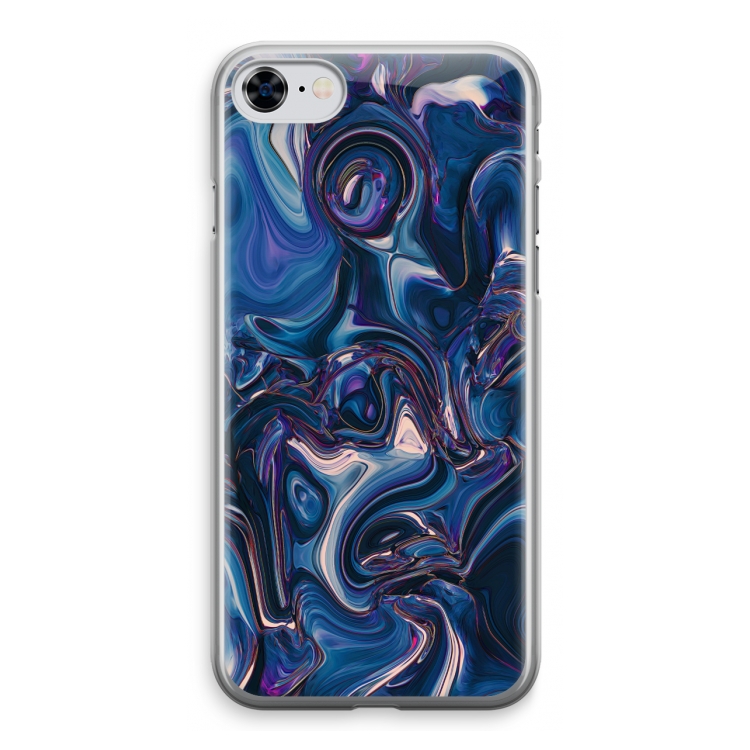 Mirrored Mirage: iPhone 8 Transparant Hoesje