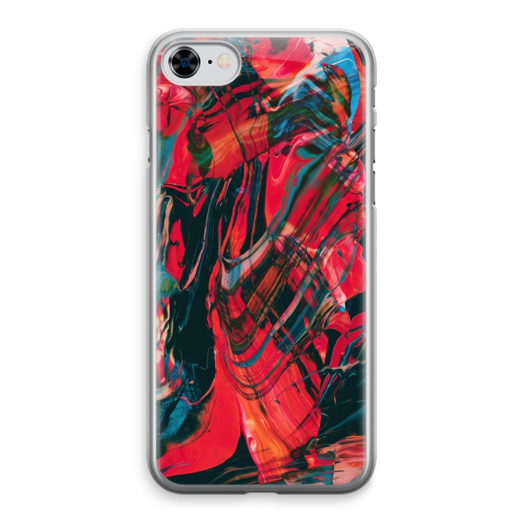 Endless Descent: iPhone 8 Transparant Hoesje