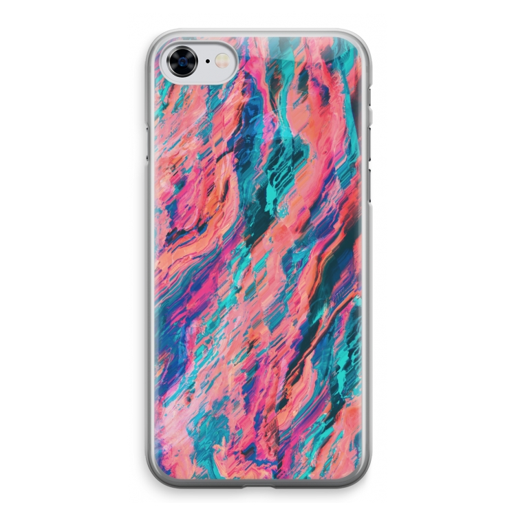 Electric Times: iPhone 8 Transparant Hoesje