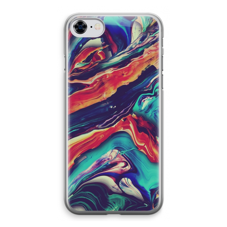 Chameleon Sun: iPhone 8 Transparant Hoesje