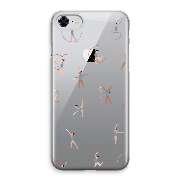 Dancing #3: iPhone 8 Transparant Hoesje