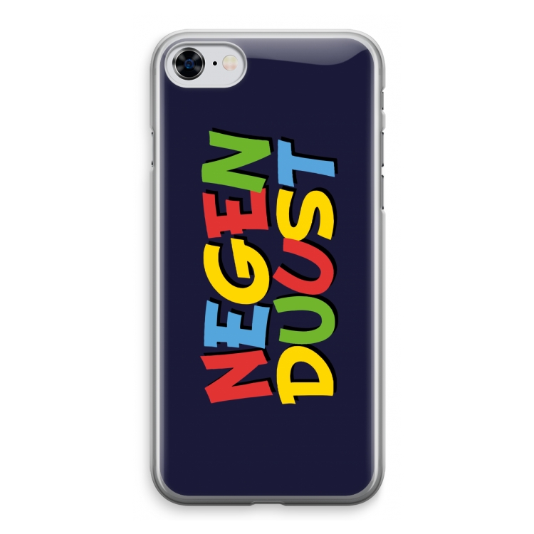90's One: iPhone 8 Transparant Hoesje