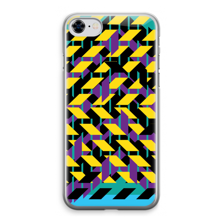 Skew Bee 3: iPhone 8 Transparant Hoesje