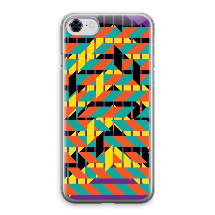 Skew Bee 2: iPhone 8 Transparant Hoesje