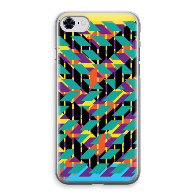 Skew Bee 1: iPhone 8 Transparant Hoesje