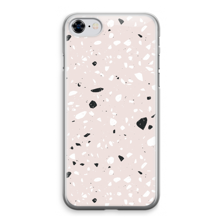 Terrazzo N°20: iPhone 8 Transparant Hoesje