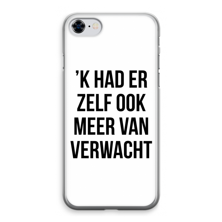 Meer verwacht: iPhone 8 Transparant Hoesje