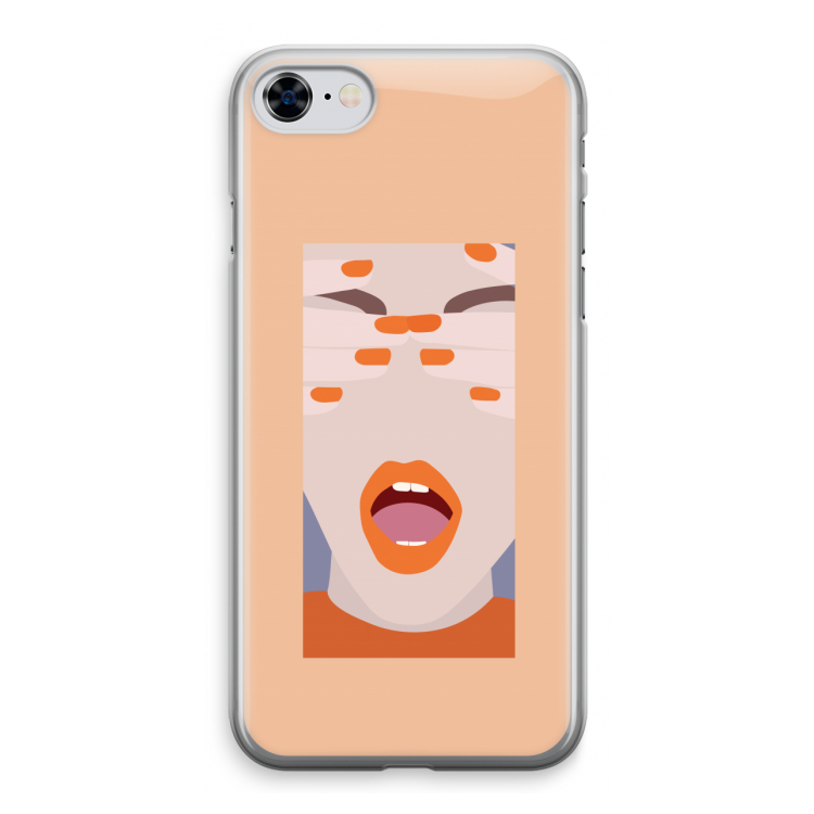 Surprise: iPhone 8 Transparant Hoesje