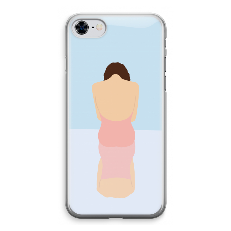 Mirror: iPhone 8 Transparant Hoesje
