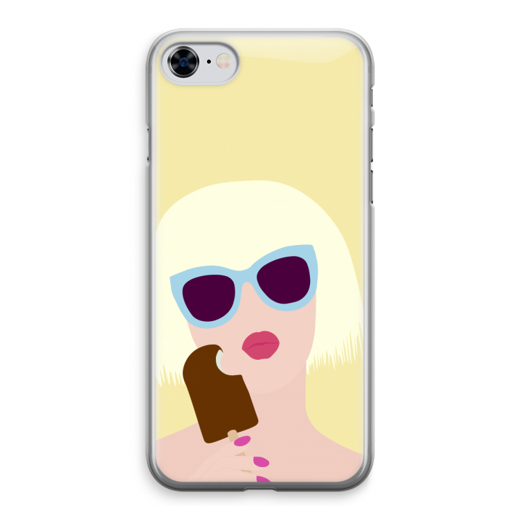 Ice cream: iPhone 8 Transparant Hoesje