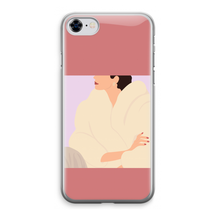 Cosy: iPhone 8 Transparant Hoesje
